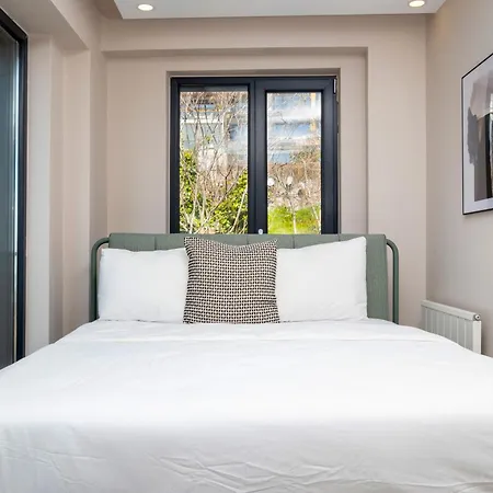 Lägenhet Luxury 2-bedroom Bosphorus View Flat With Private Parking And Elevator *